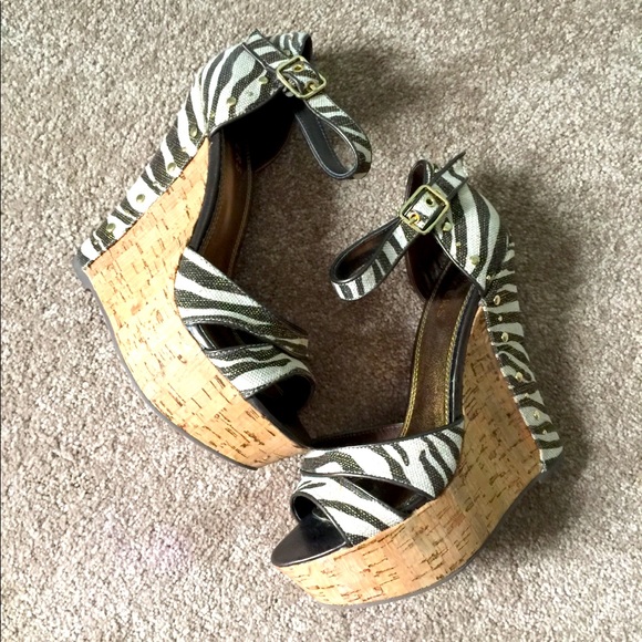 Zebra Wedges - Picture 1 of 3